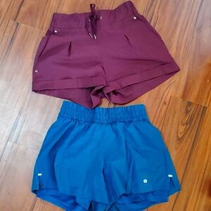 Two pair XS athletic shorts